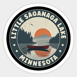 Little Saganaga Lake Minnesota Sunset Sticker